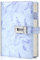 Dzhzal Diary with Lock for Girls Boys and Women Lockable Leather Journal with Combination Lock Refillable Lined Paper Locking Diaries A5