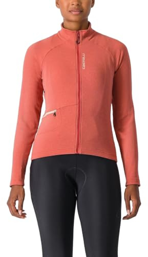 CASTELLI 4522539-654 UNLTD Trail W JRS Sweatshirt Damen Mineral RED/Clay Größe XS