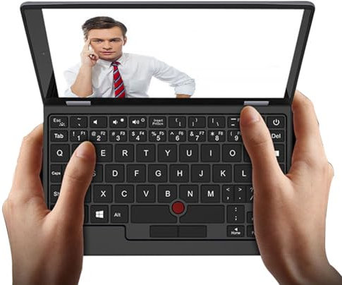 Mini ordenador portátil con pantalla táctil de 7 pulgadas, portátil de cuatro núcleos para oficina de negocios, portátil de aprendizaje, 12G + 1Tb/512Gb/256G/128G