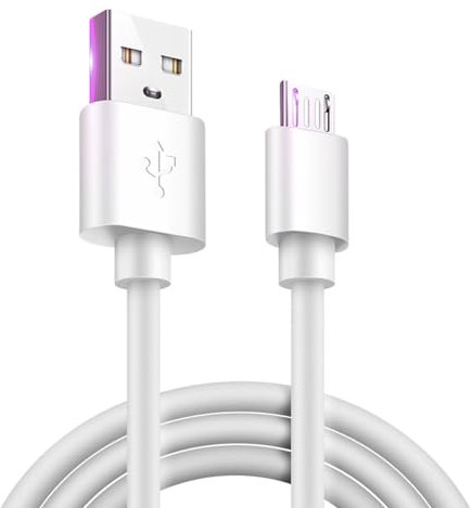 USB C Charger Cable Type C Fast Charging for Samsung iPhone iPad Oppo Google Pixel (Micro 1m)