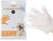 ZDQCB Pet wipes for dogs and cats, cat wipes dog wipes cleaning deodorizing hypoallergenic cat wipes cleaning fur and butt pet grooming gloves for Dogs,Cat Cleaning Wipes -6 pcs