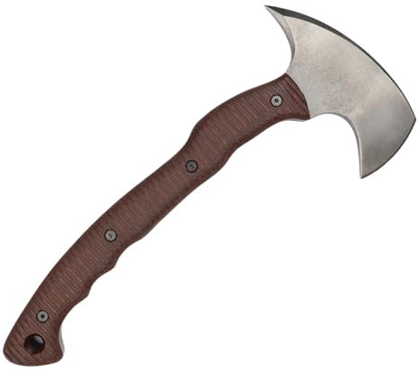 Bushcraft Axt Taktische Tomahawk Outdoor Beil - Campingaxt Handgeschmiedete (Tomahawk Multitool)