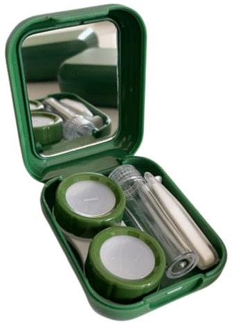 FOMIYES Box Small Lens Box for Women Contact-Lens Case Contact Removal Tool Use