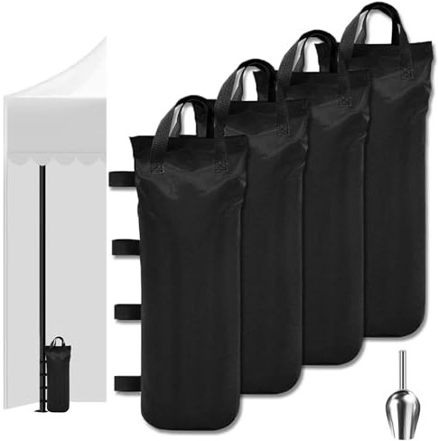 4er Set Gewichte für Pavillon: Sandsäcke für Pavillon Gewichte Sandsack Beschwerung für Garten Pavillon Strand Zelt