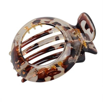 Petites pinces à cheveux plates pour femmes, pinces à cheveux plates pour cheveux fins et fins, marron clair, pinces à cheveux solides en plastique, pour femmes et filles, accessoires de cheveux