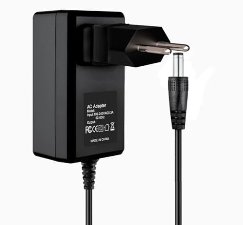 Sullroy Adattatore 5 V 2,5 A 12 W/12,5 W AC/DC per LaCie Starck Mobilie Hard Disk Drive HDD Power Supply Cord Cable PS 5 VDC Charger Input: 100-240 VAC Uso Mondiale Alimentatore di alimentazione