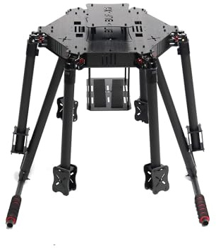 FPV F960 Vollcarbon ZD960 Hexa-Rotor-Rahmen Faltbarer Arm Hexacopter-Rahmen-Kit mit Fahrwerk für FPV PI-, XH-, AW- und K-Flüge