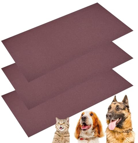 CROCKER Liner - Cat Nail File, Dog Scratch | Replacement Sandpaper Glue File Kit Convenient Care - Aid Routine Claws Trimmer Training Tool Furniture Protection Game Management