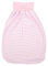 TupTam Unisex Baby Strampelsack mit breitem Bund Unwattiert, Farbe: Streifenmuster Rosa, Größe: 6-12 Monate