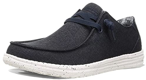 Skechers Melson-Chad 210101-NVY, Mens Half Shoes, Navy, 46 EU