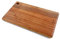 BOUMBI Zelkova Schneidebrett aus Holz, wendbar, 34 x 20 x 2,8 cm, klein