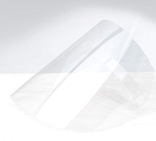 Kandharis Face Shield Shild Gesichtsmaske Maske Mund Nasen Bedeckung Staub Schutz PET Gesichtsvisier PET recyclebar Made in Germany 2 Stück