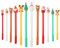 Gelschreiber 12 Stücke Weihnachtsgel Tinte Stifte Cartoon Schneemann Santa Reindeer Weihnachtsbaum Marker Pen Weihnachtsfeier Gunst Geschenk Schulbüro Familie Briefpapier Versorgung Party Bag Filler