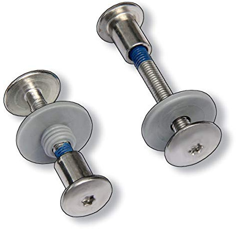 Sicherheits-Balkonschrauben-Set M5 x 45 mm aus A2 Edelstahl Trespa Schrauben (25, M5 x 45 mm)