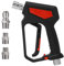 RIDGE WASHER Pistola idropulitrice 5000 PSI, 12 GPM, pistola a spruzzo ad alta pressione con connettore rapido da 1/4, attacco rapido 3/8, attacco M22-14 mm e M22-15 mm
