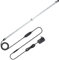 VARMHUS Tauchen Aquarium Licht,Aquarium LED Beleuchtung mit Timer Auto On/Off Dimm-Funktion,3 Lichtmodi Weiß&Blau&Weiß-Blau,10 Helligkeitsstufen optional&3Stufen der Zeitschleifenfunktion 112cm
