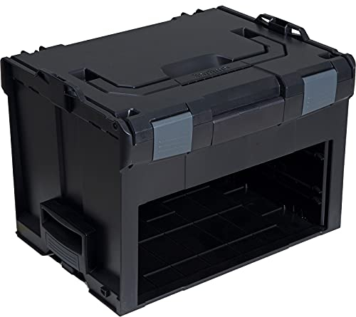 neutrale Produktlinie Sortimo LS-BOXX 306 6100000326 - Portable Tool Box - Black - ABS Plastic - Splash-proof