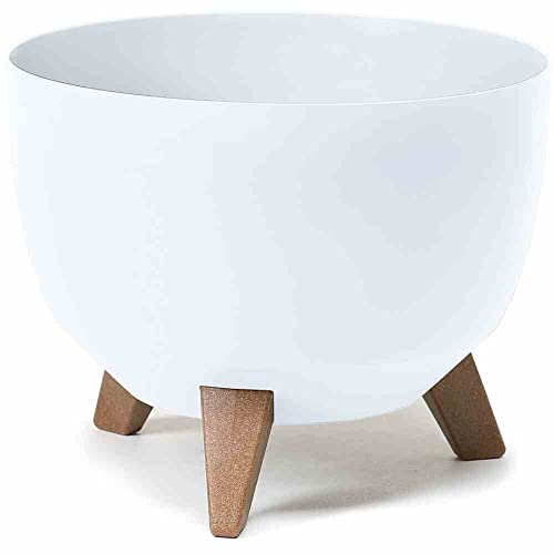 Siena Garden M82584 Weiß LA882-05 M82584Pflanzgefäß Kunststoff