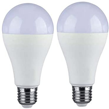 LEDLUX 2 Pezzi Lampada Led E27 Dimmerabile 17W 1521 Lumen Bianco Neutro 4000k