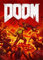 Displate Offiziell DOOM MetallPoster Magnetische Befestigung Inklusive Lizenziert Bilder Hochwertiges Poster Demonic Forces Logo 45 cm x 32 cm