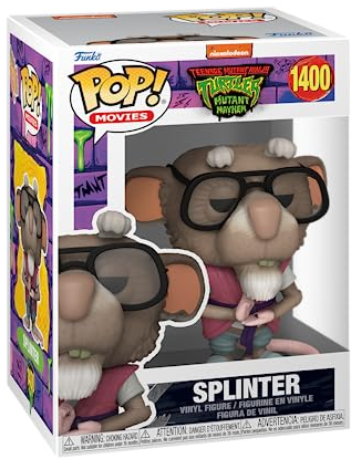 Funko Pop! Movies: Teenage Mutant Ninja Turtles (TMNT) - Splinter - Vinyl-Sammelfigur - Geschenkidee - Offizielle Handelswaren - Spielzeug Für Kinder und Erwachsene - Movies Fans