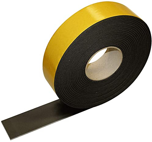 kflex ST Kautschuk Isolierung Selbstklebeband Klebeband: 3mm x 100mm x 10m Elastomerband Elastomer-Klebeband schwarz