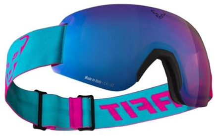 Dynafit Speed Goggle Blau-Pink - Minimalistische leichte Skibrille mit maximalem Sichtfeld, Größe One Size - Farbe Pink