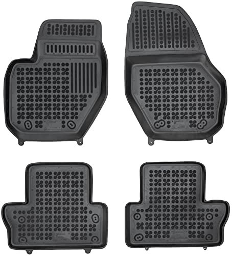 SMK Auto fußmatten gummimatten passt für Volvo XC60 I 2008-2017 fussmatten Auto für alle Jahreszeiten, die vor Schmutz und Dreck schützt fußmatten Auto