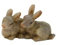 FADEDA Hasen/Höhe:2 cm/handbemalt/detailgetreue Krippen Figuren - Weihnachten Tisch Dekoration Krippe Zubehör