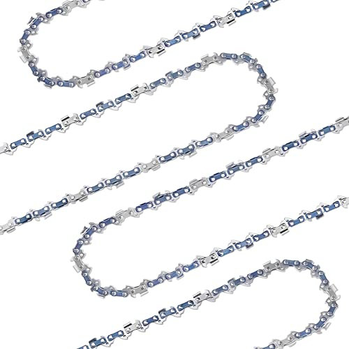 4 Pack 18 Inch Chainsaw Chain, .325 Pitch, .050'' Gauge, 72 Drive Links Fits Husqvarna 440 445 and More