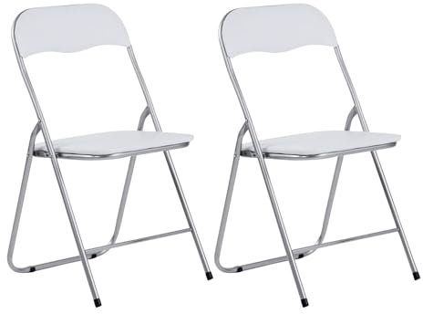Pack 2 Sillas Plegables Acolchadas Basic 44x46x79cm 7house