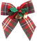 IQYU 2022 Bowknots Weihnachtsbögen mit Eisenglocken Weihnachtsbaumschmuck Party Krawatte DIY Geschenk Schleife Mini Craft Anbieter Veranstaltungszubehör Für Make-up (RD4, One Size)