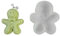 JSGHGDF Stampo in silicone a forma di omino di pan di zenzero, stampi versatili per torte, saponi, cioccolatini, candele, biscotti