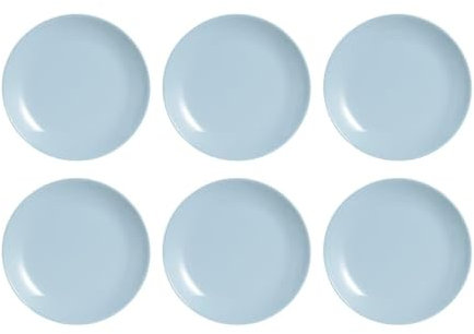 Luminarc Diwali Paradise 6 Plato Postre Opal 19cm Opal Apto Microondas Apto Frigorífico Apilable