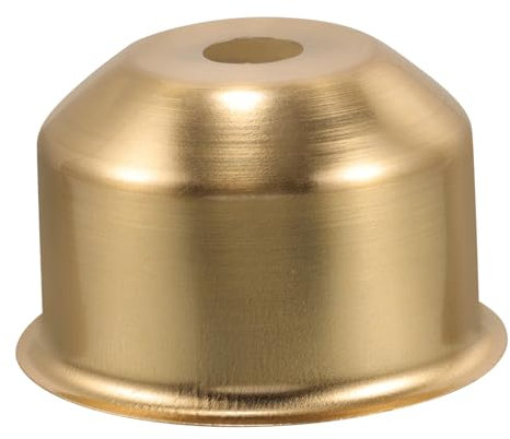 Levemolo Lamp Base Sleeve Lamp Socket Cover Iron Lampshade Finial Golden Metal Lamp Finials