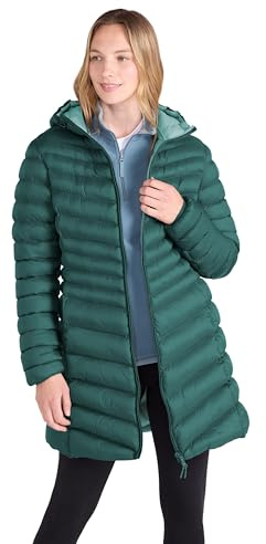 Mountain Warehouse Florence II Womens Long Padded Jacket Green 8