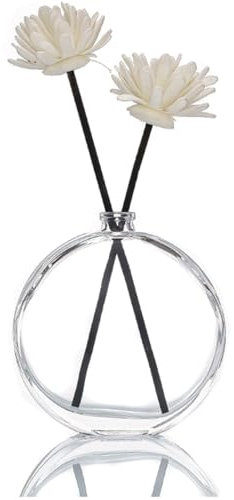 150 ml leere nachfüllbare klare Glasdiffusor-Flaschen, Aromatherapie-Glas, Duftzubehör, Verwendung für DIY-Ersatz, Schilfrohr-Diffusor-Sticks, Sets für ätherische Öle, Handwerk, Dekoration