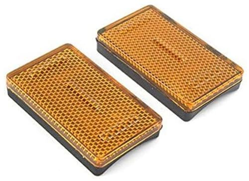 JOVERI Copertura catarifrangente anteriore inferiore for moto, forcella, accessori, for BMW, K1200RS K1200GT R1200RT R1200GS R1200R, ambra Copertura protettiva forcella anteriore