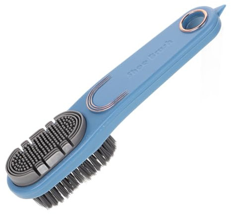 FRCOLOR Schuhbürste Mit Weichen Borsten Schrubbschuhe Schuhbürsten Zum Reinigen Von Turnschuhen Schuhschrubbe Schuhputzbürste Schuhbürste Zum Reinigen Schuhputzset Nylonseide