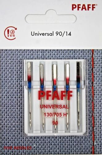 PFAFF 5 Nähmaschinennadeln Universal 130/705H Stärke 90