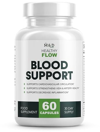 Healthy Flow Blood Support 1 Month Supply 60 Capsules