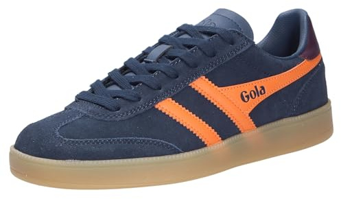 Gola Unisex Viper Trainers, Navy Moody Orange Burgundy Gum, 7 UK