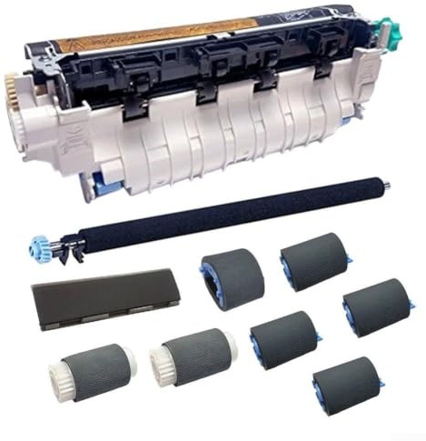 Kit di manutenzione per stampante compatibile con HP e Laserjet serie 4345 con rullo di trasferimento per fusore Rm1-1043 e rulli di alimentazione per tutti e tre i vassoi (220 V)
