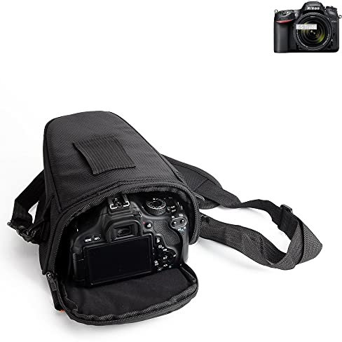 K-S-Trade Custodia Per Nikon D7200 Custodia Compatibile Con Nikon D7200 Anti-shock Compatibile Con Macchine Fotografiche Impermeabile Sacchetto Compatibile Con Fotocamere SLR DSLR Reflex Riflettori