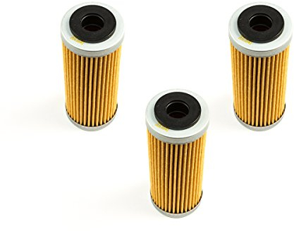 Hiflo HF652 - Set di 3 filtri dell'olio per Husaberg Husqvarna K T M