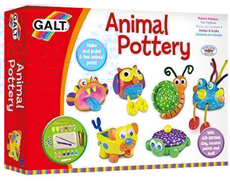 Galt Toys, Animal Pottery, Kids' Craft Kits, Ages 6 Years Plus