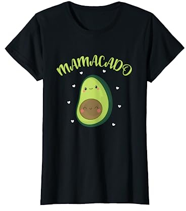 Mamacado Avocat Maman Enceinte T-Shirt