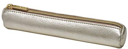 Herlitz runder Mini-Faulenzer Metallic Gold, 1 Stück, 21 x 4 x 4 cm