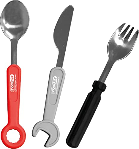 KS Tools for Kids 100212 Kinder-Besteck-Set | 3-tlg.
