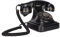 Retro-Vintage-Telefon, Telefon mit Wählscheibe für Festnetz, Altmodische Telefone, Heimtelefone, Schnurgebundenes Tischtelefon für Büro, Café, Bar, Schlafzimmer, Dekoration